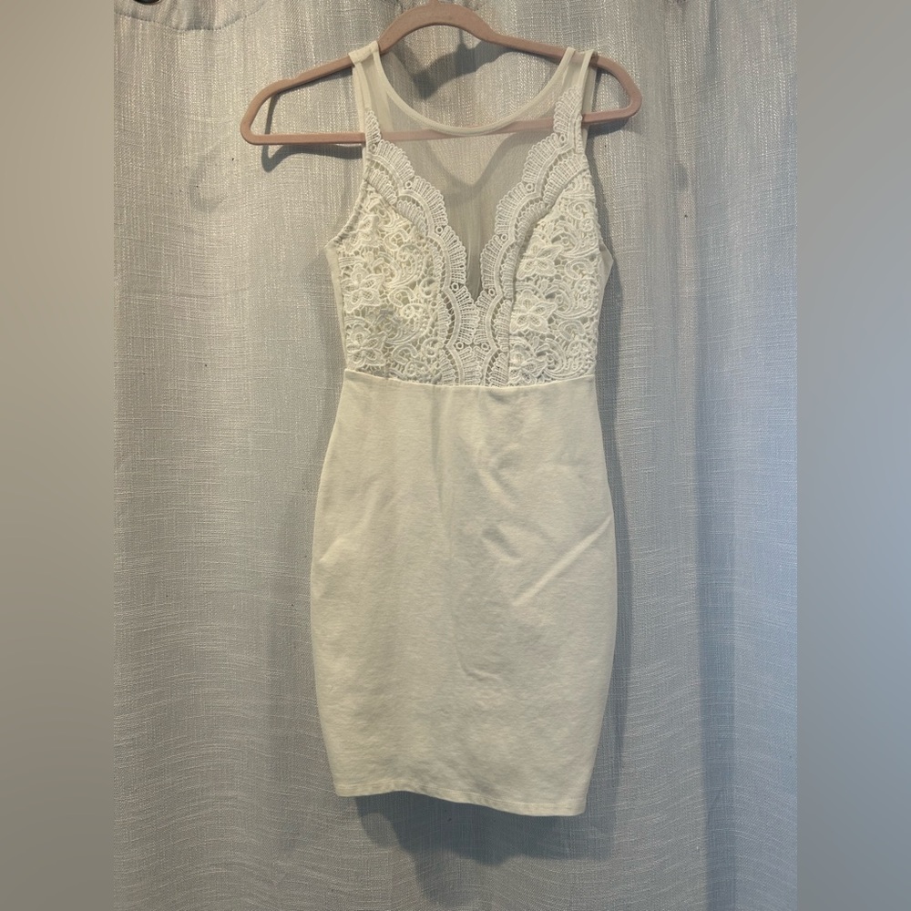 Lulus white dress
